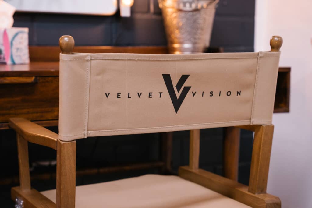 Make Up Raum im Greenscreen Studio Bonn