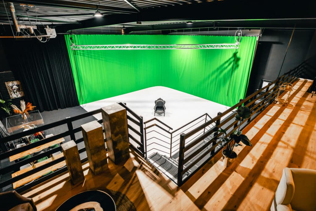 ein Grünes Filmstudio in Bonn